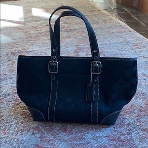 Coach mini tote.  Brand new